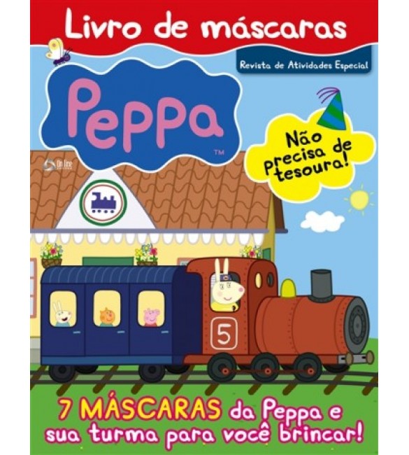 Livro de Mascaras Peppa Pig - On Line